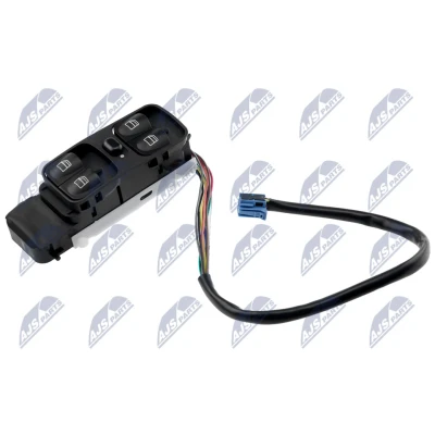 Immagine di NTY EWS ME 023 Interruttore, Alzacristallo lato conducente MERCEDES BENZ: Classe C Sedan