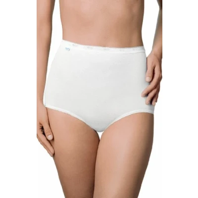Immagine di Sloggi Basic+ Maxi 3p, Slip, Bianco (White 01), 48 (Pacco da 3) Donna