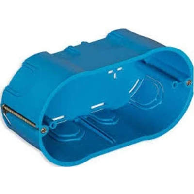 Immagine di VIMAR V71614 SCATOLA INCASSO 4 MODULI PARETI LEGGERE AZZURRO (GW 850C)