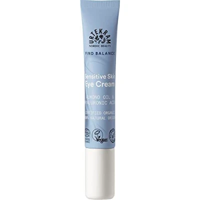 Immagine di Crema occhi Urtekram; non contiene fragranze ed è ideale per pelli sensibili, occhiaie e gonfi naturale vegana 15 ml