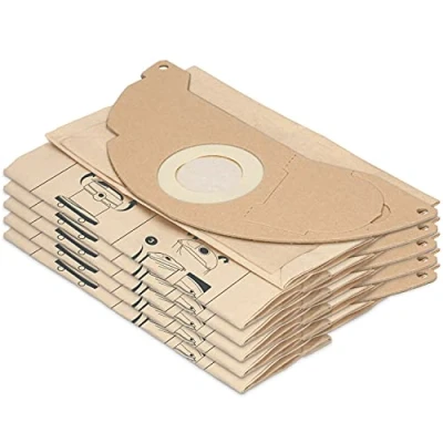 Immagine di 10 Sacchetti per aspirapolvere compatibili con Kärcher A2003, A2004, A2014 CarVac, A2024 PT, A2054 ME, A2064 A2704 PT