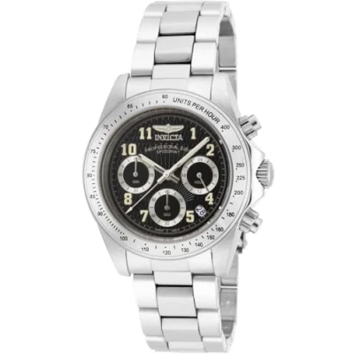 Immagine di Invicta Speedway Orologio da Uomo in acciaio inossidabile con movimento Quarzo 39mm, Nero/Argento