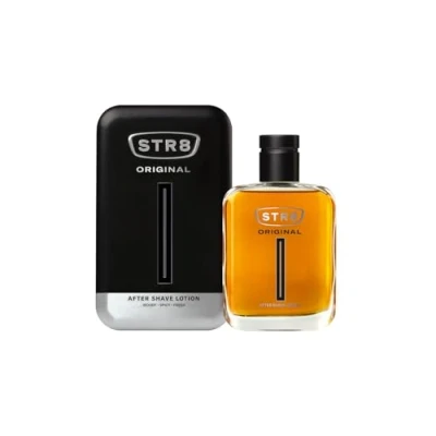 Immagine di STR8 Original AFTER SHAVE LOTION 100ML Aggiornamento e soothing dopo la condivisione con una classica fragrance per cura quotidiana della pelle