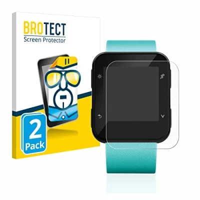 Immagine di brotect Pellicola Protettiva per Garmin Forerunner 35/30 Protezione Schermo (2 Pezzi) [Trasparente, Anti Impronte]