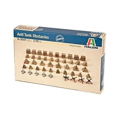 Immagine di Italeri 6147 Antitank Obstacles Scala 1:72