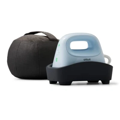 Immagine di Cricut Hat Press Piastra termica curva 12,7 x 7,6 cm Pressa a caldo per progetti di cappelli e Da utilizzare con vinile termoadesivo (HTV), inchiostro infusibile sublimazione