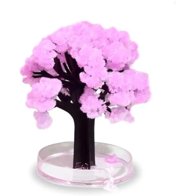 Immagine di Mad Monkey Magic Sakura Tree, albero artificiale con design di ciliegio in fiore, 13,50 cm rosa, decorazione estetica per il soggiorno, decoro originale giapponese