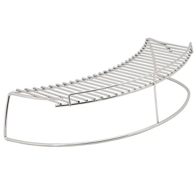 Immagine di BBQ Toro Griglia di riscaldamento Tonda in acciaio inox 45 x 14 10 cm Adatta per barbecue tondi Ø 57 il 2. Livello Universal Warming Rack