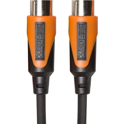 Immagine di Roland RMIDI B10, Cavo audio 7 pin, Nero/Arancione, 3 metri