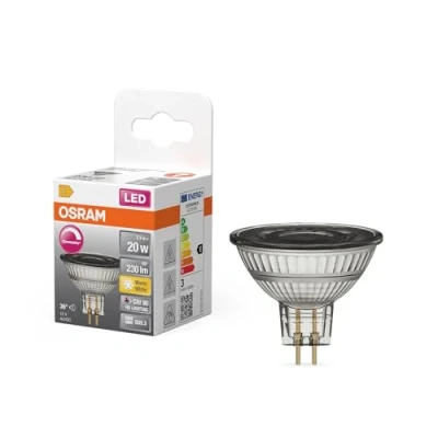 Immagine di OSRAM 4099854456855 Lampada riflettore a LED ERP E (A G) GU5.3 2.2 W Bianco caldo (Ø x A) 50.00 mm 1 pz.
