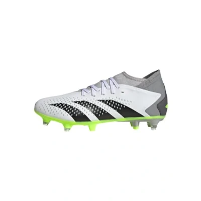 Immagine di adidas Predator Accuracy.3 Soft Ground, Football Shoes (Soft Ground) Unisex Adulto, Ftwr White Core Black Lucid Lemon, 40 EU