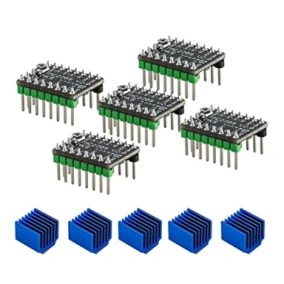 Immagine di driver motore passo TMC2209,modulo V2.0 da 5 coppie, adatto per scheda madre stampante 3D BIGTREETECH SKR 2 / Octopus V1.1 V1.4 Turbo/Manta M4P MKS GEN L