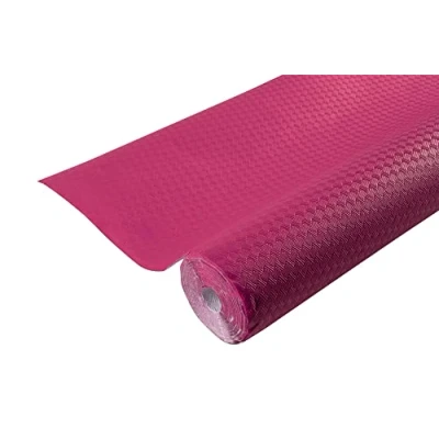 Immagine di Pro Nappe Cod. 802088I Tovaglia monouso in carta goffrata rivestita con leggera protezione per non rovinarsi, tinta inchiostro conforme al contatto alimentare Rotolo 1,20 x 20 Mt Ortensia