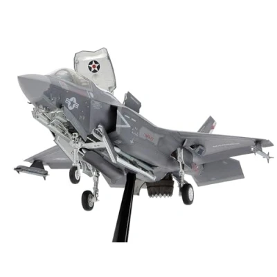 Immagine di TAMIYA 61125 1:48 US F 35B Lightning II riproduzione fedele all&#039;originale, kit di costruzione in plastica, fai da te, modellini, assemblaggio, non verniciato
