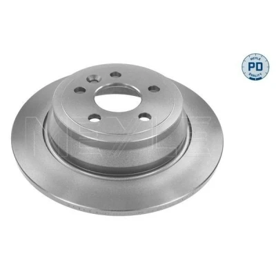 Immagine di MEYLE 53 83 523 0015/PD Disco freno Assale posteriore 302 11 5 108 pieno Rivestito lamelle zinco ad alto tenore di carbonio PD Quality