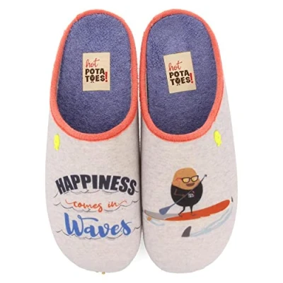 Immagine di GIOSEPPO HOT POTATOES Coleman, Slipper Uomo, Gray, 41 EU