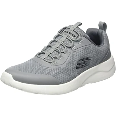 Immagine di Skechers 894133 Gry, Scarpe da ginnastica Uomo, Trim Sintetico In Rete Grigia, 43 EU