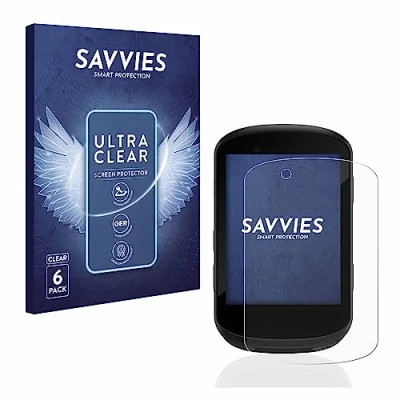 Immagine di savvies (6 Pezzi Pellicola Protettiva per Garmin Edge 530 Protezione Schermo Trasparente