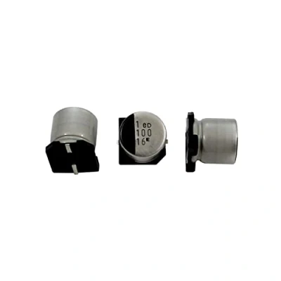 Immagine di Condensatore Elko 20x radiale 100µF 16V SMD elettrolitico fino a 105C 100uF da Elna