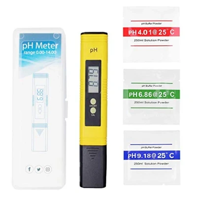 Immagine di PH Tester Misuratore Digitale, Digitale Gamma 0.00 14.00 Penna PH, Portatile test, Piaccametro Tascabile per acquari, Piscine, Acqua, Laboratorio, Piscina