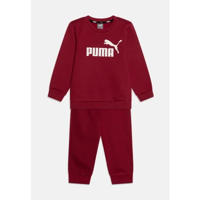 Immagine di Puma Minicats CREW Jogger Unisex SET Tuta per bambini, Taglia: 80, Intense red
