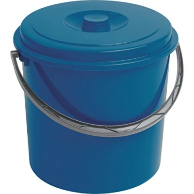 Immagine di Curver Secchio con coperchio, 12 l, colore: blu