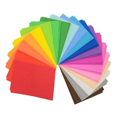 Immagine di CI fogli in plastica EVA (etilene vinil acetato), multicolore, formato A5, 22 x 15 8,5 cm, 20 colori assortiti, 40