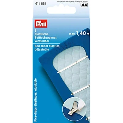 Immagine di PRYM Consumer Letto Foglio Elastici, Bianco, Taglia Unica, 3 unità