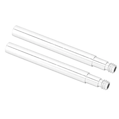 Immagine di Keenso Prolunga per valvola Bici da 2 Pezzi Extension Interna valvole Pneumatici Presta Valve Bicicletta 60 mm(Argento)