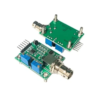 Immagine di misuratore Ph, 0 14 rilevamento valore PH Sensore BNC Modulo Elettrodo Sonda Monitor Scheda controller Tester Regolatore di Piscine, Acquari, Acqua Potabile Ecc(Test module)