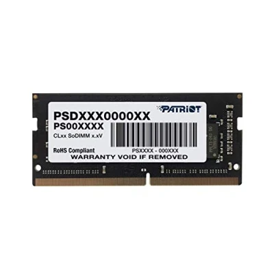 Immagine di Patriot Memory Serie Signature SODIMM Memoria singola DDR4 2400 MHz PC4 19200 8GB (1x8GB) C17 PSD48G240081S
