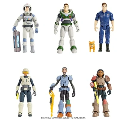 Immagine di Mattel Figura basicas Lightyear 16 cm MOD Sdos Giocattolo, Multicolore, único, HHJ78