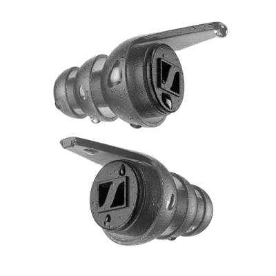 Immagine di Sennheiser Inserti auricolari SoundProtex Protezione dell&#039;udito riutilizzabile con 2 filtri intercambiabili Suono ad alta fedeltà a un livello di volume sicuro Nero