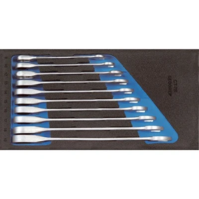 Immagine di Gedore 2308894 1500 CT1 7 R Kit chiavi combinate 10 parti