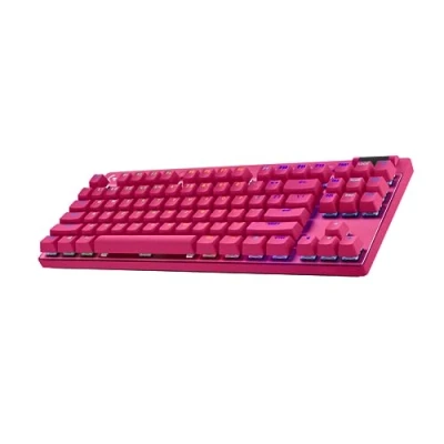 Immagine di Logitech G PRO X TKL LIGHTSPEED tastiera gaming wireless MAGENTA UK TACTILE