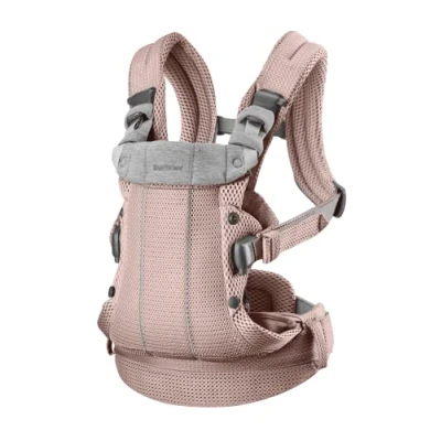 Immagine di BabyBjörn Marsupio Harmony Mesh 3D, Rosa polvere