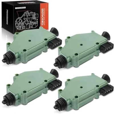 Immagine di Frankberg 4x Attuatore Chiusura centralizzata ZV 4 Polig Compatibile con Transporter III Autocarri Semirimorchio 1981 1992 IV Autobus 1990 2003
