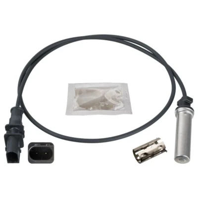Immagine di FEBI BILSTEIN 172414 Sensore ABS Assale posteriore Sx, Dx con grasso, bussola 1185 800