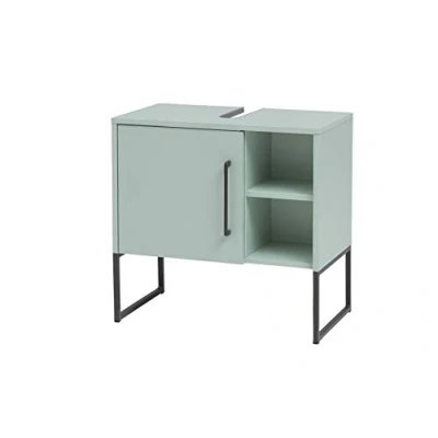 Immagine di Schildmeyer Limone Mobile sottolavabo, Legno ingegnerizzato Metallo, Menta, 60,4 x 59,9 33 cm (LxAxP)
