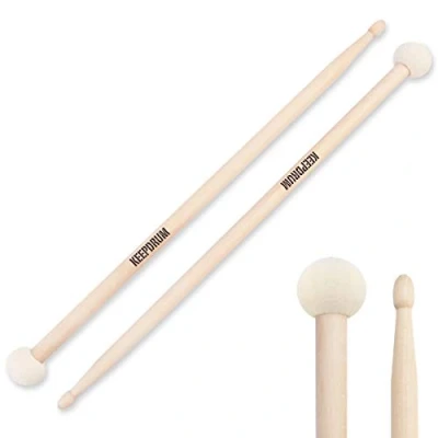 Immagine di keepdrum FC1 A Bacchette combinate con testa in feltro
