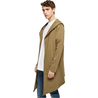 Immagine di Urban Classics LONG Hooded OPEN EDGE Cardigan Cardigan, Uomo, Taglia: XL, Tiniolive