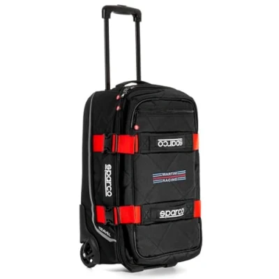 Immagine di Sparco Zaino da Viaggio Nero/Rosso Martini R, Nero Rosso, 42/50 EU