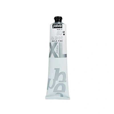 Immagine di PEBEO Fine Studio XL Colore ad Olio per Pittura, Bianco (Vivido), 200 ml