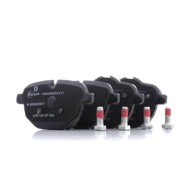 Immagine di DELPHI LP2162 Kit pastiglie freno Predisposto per contatto segnalazione usura con lamierino anticigolío accessori BMW: X3, 5 Touring, Sedan