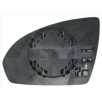 Immagine di TYC 333 0010 1 Vetro Specchio Retrovisore Sx SMART: Fortwo II Coupe, Cabrio