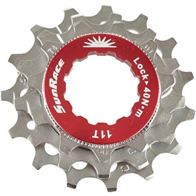 Immagine di SunRace, GHIERA R.Libera+3 PIGNONI 11V. Unisex Adulto, Argento, Unica