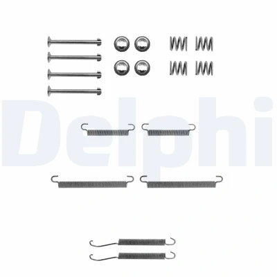 Immagine di Kit accessori, Ganasce freno stazionamento DELPHI LY1195
