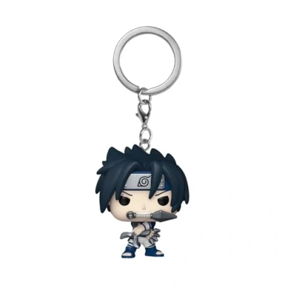 Immagine di Funko Pop! Keychain: Naruto Classic Sasuke Uchiha Mini Figura in Vinile da Collezione Novità Portachiavi Riempitivi per Calze Idea Regalo Merchandising Ufficiale Anime Fans Minifigure