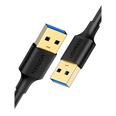 Immagine di UGREEN Cavo USB 3.0 Maschio A Maschio, 5Gbps, Tipo per Hub USB, Disco Rigido, Computer, Box TV, HDD, Computer portatile, Rigido Esterno 1M