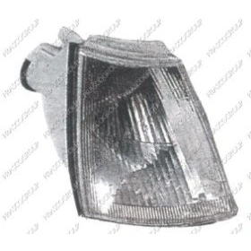 Immagine di PRASCO RN0234013 Frecce bianco anteriore Dx con portalampada RENAULT: CLIO 1